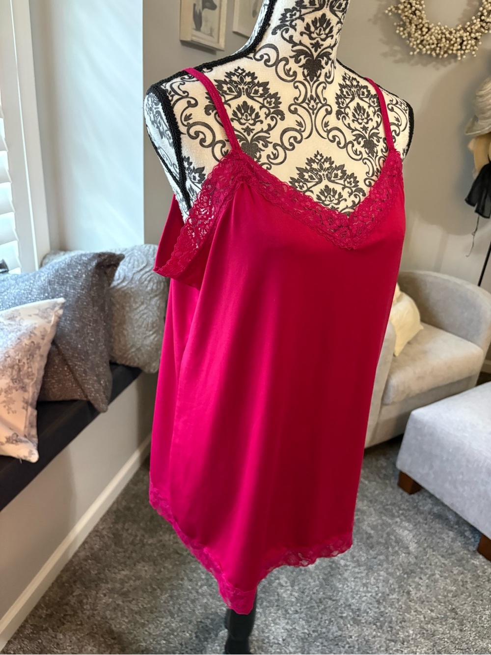 Fashion bug size 1X camisole with lace